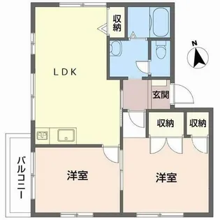 ヴィラ・イーグレット【2階】の間取り