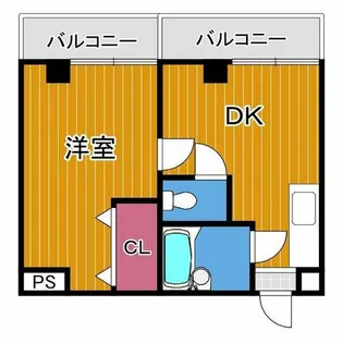 パウゼ河内長野駅前【2階】の間取り