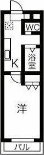 A・City三河安城東町Ⅱ【4階】の間取り