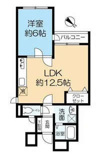 インペリアル砂山【3階】の間取り