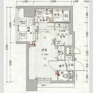 アクアプレイス京都二条城【6階】の間取り