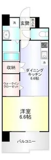 アルティザ小倉【7階】の間取り