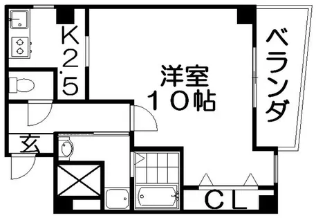 グリーンミモザ小林【2階】の間取り