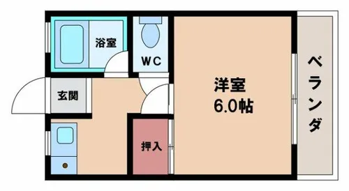 トーヨーマンション【4階】の間取り