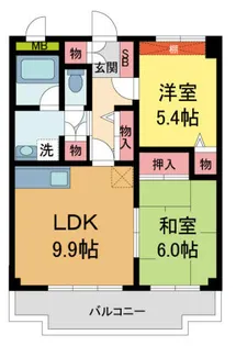 フォーシーズンI【3階】の間取り
