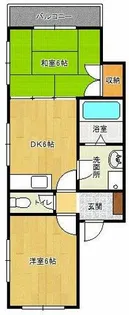 ハイムリバティⅡ【1階】の間取り