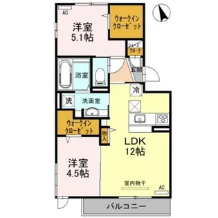 MARCH-T【1階】の間取り