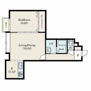 YUMEL【3階】の間取り