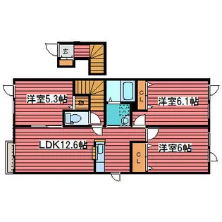 3LDKの間取り画像