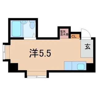 グランドハイツ蒲生【2階】の間取り