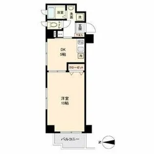 La Douceur伏見【10階】の間取り