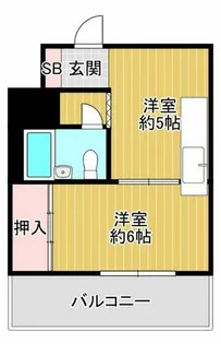 大阪府大阪市中央区安堂寺町2丁目【マンション】の間取り