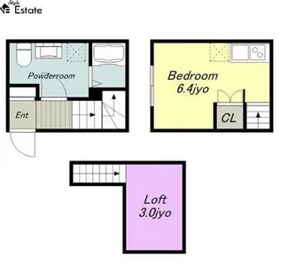 Noah八熊【103号室】の間取り
