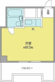 チサンマンション桜通久屋【3階】の間取り