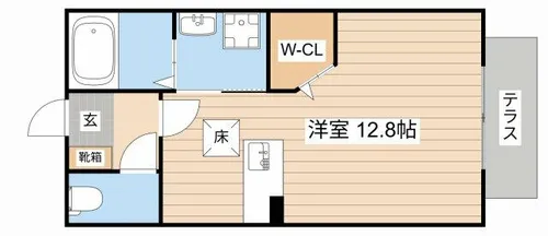 MAST COURT 神照【1階】の間取り