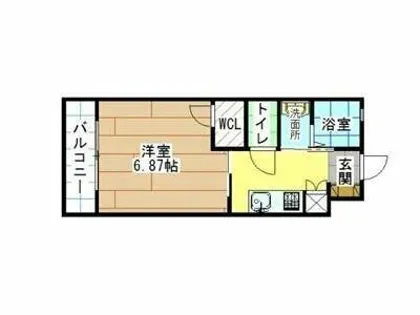 飛幡ブレイン【1階】の間取り