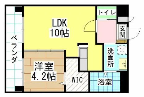 福岡県北九州市八幡西区陣原3丁目【マンション】の間取り
