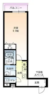 大阪府大阪市淀川区三津屋北1丁目【アパート】の間取り