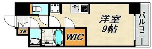 ファーストフィオーレ神戸ピアチェーレ【2階】の間取り