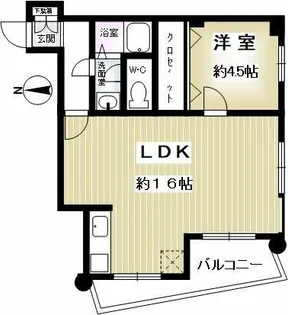 ツインライフ武庫之荘A【2階】の間取り