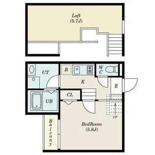 Creo吹上(クレオ吹上)【2階】の間取り