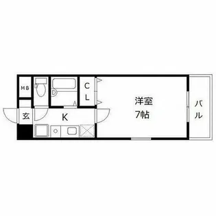 コンフォートビル【3階】の間取り