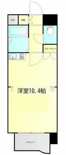 ライオンズマンション博多中央【502号室】の間取り