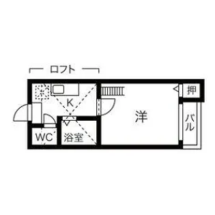 アパートメント51【202号室】の間取り