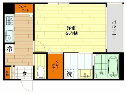 大阪府大阪市旭区赤川4丁目【アパート】の間取り