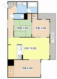 MAISON PLAZA【302号室】の間取り