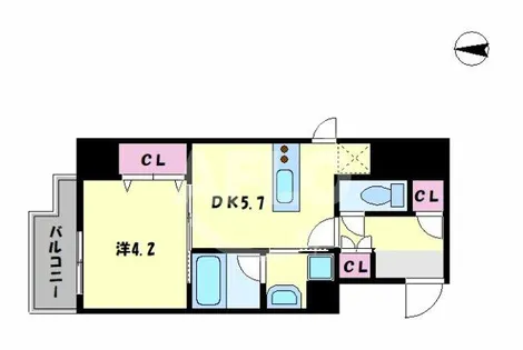 GAUDI【9階】の間取り