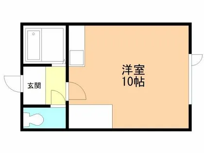 クリーンコーポ藍【108号室】の間取り