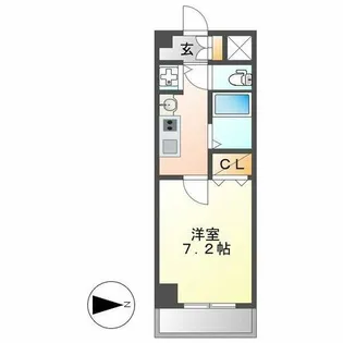 ベレーサ金山【6階】の間取り