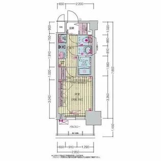 プレサンス上前津ディアシス【7階】の間取り