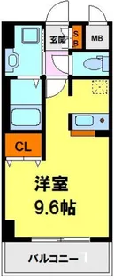 ONLYONE小花2【303号室】の間取り
