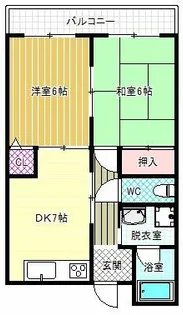 マツダハイツ【2階】の間取り