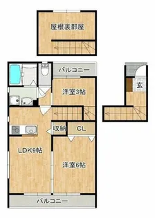 グランオペラ【201号室】の間取り