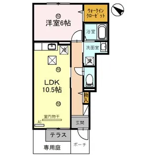 ウィニング【1階】の間取り
