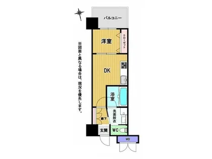 福岡県北九州市小倉北区馬借1丁目【マンション】の間取り