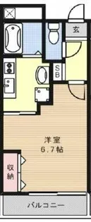 ラ・フォンテ今里【5階】の間取り