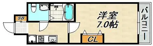 マロワール神戸【10階】の間取り