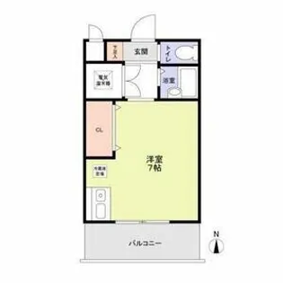 メゾン・スギ【2階】の間取り