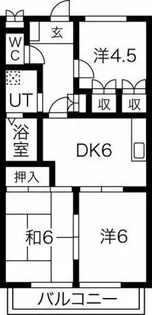 エミールII【3階】の間取り