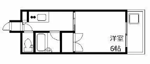 DO九条1【7階】の間取り