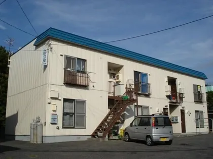 マンション山岸B【2階】の外観