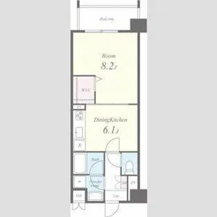 アクト・セイワ【103号室】の間取り