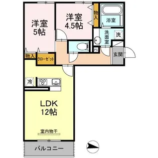 M・K・K下富野【3階】の間取り