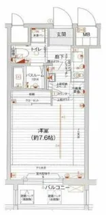 エグゼ西大阪【8階】の間取り