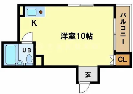 QOOOQ中之島【3階】の間取り