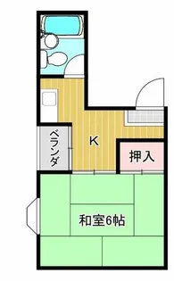 メモリアルタウン東住吉D棟【3階】の間取り